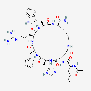 2D skeletal structure of MT-2